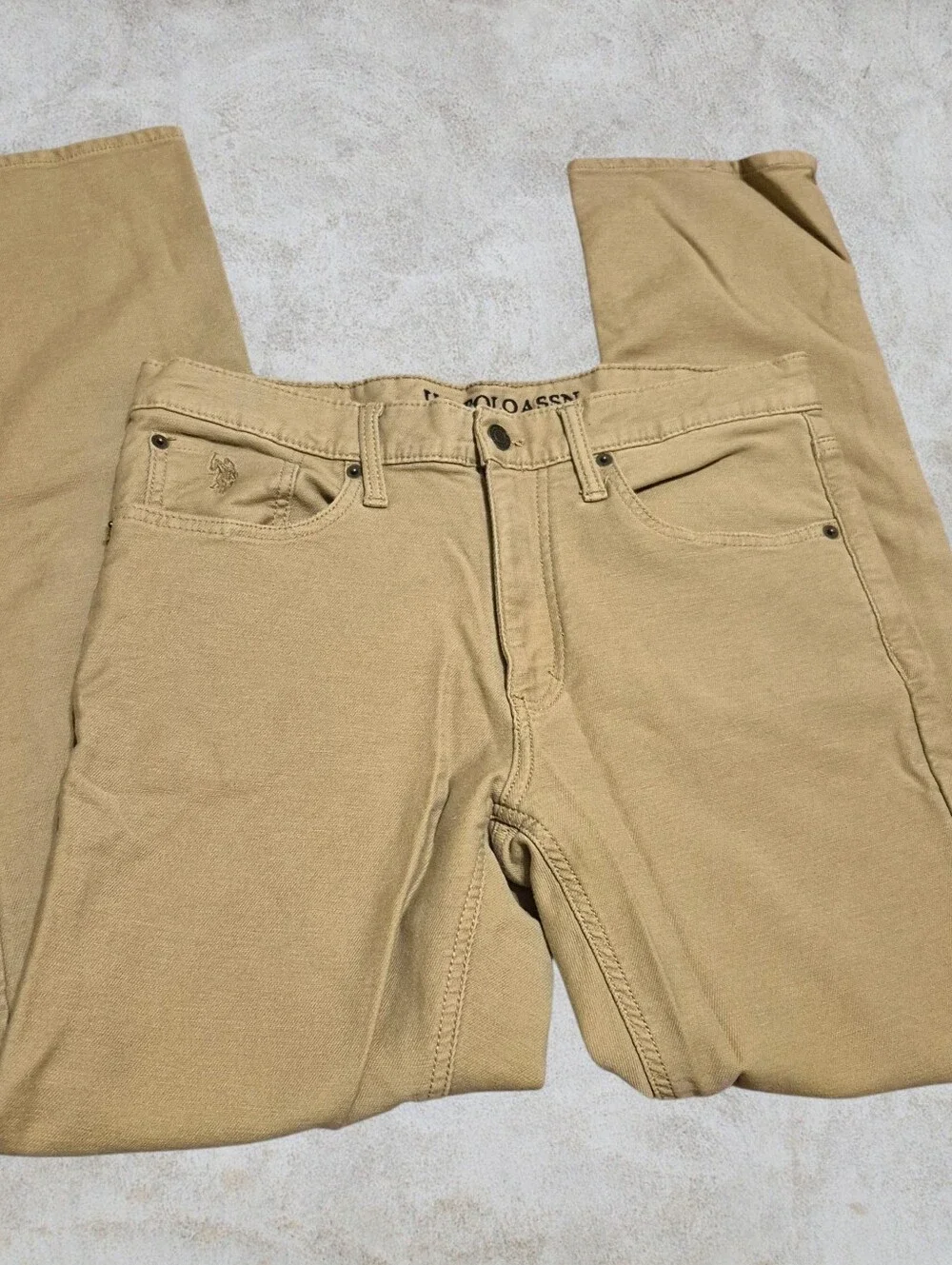 Mens Tan Pants U.S. POLO ASSN. Size 32x32